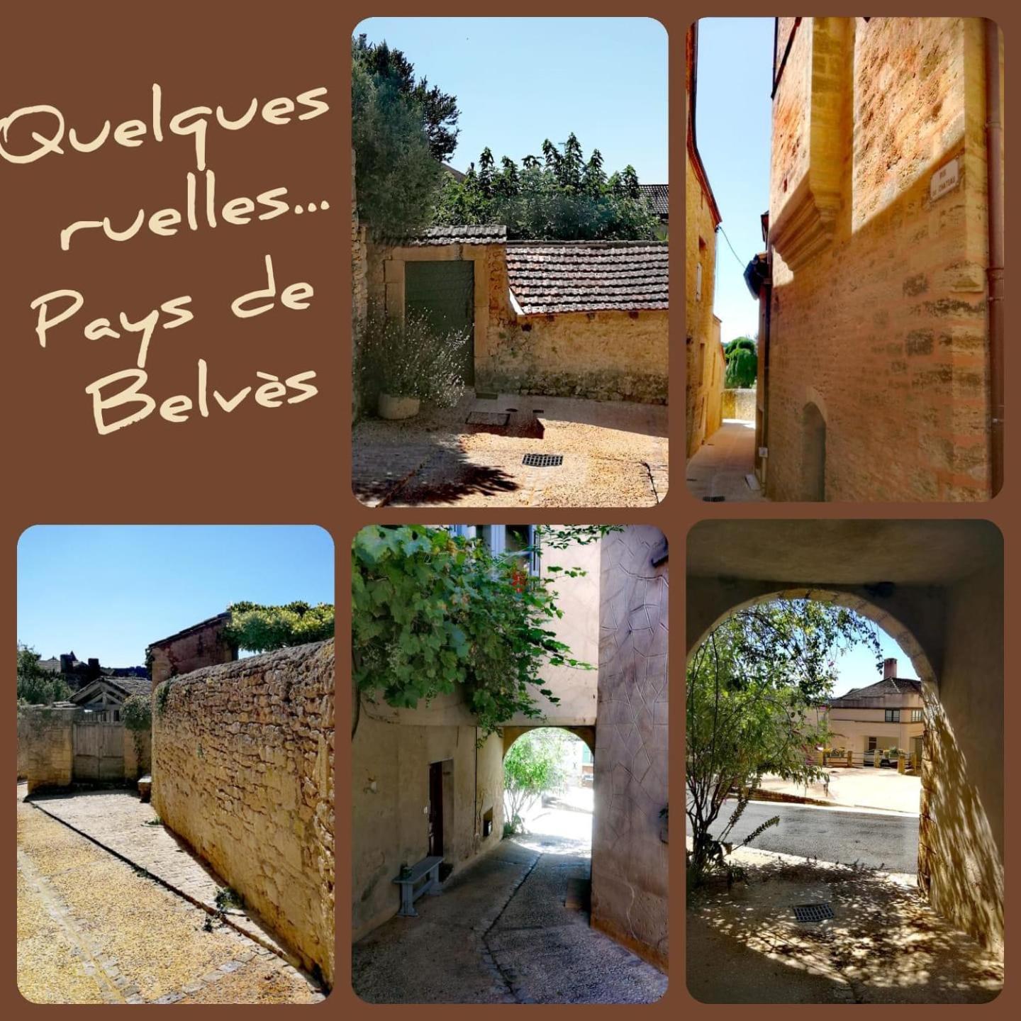 Au Lilas Rose Maison Entre Campagne Et Village Belves Exterior photo